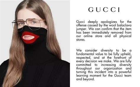 gucci racist design|Racism in fashion: Gucci, Prada, more luxury brands get .